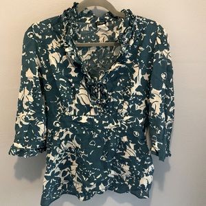 J Crew floral top